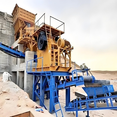 Large Mineral Jaw Crusher Inlet Tamanho 900 * 600mm com Design