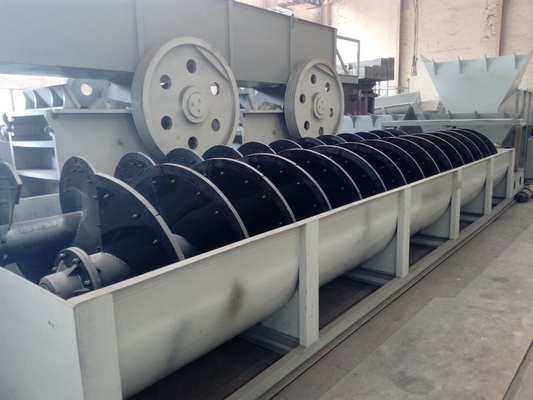 Lavadora de areia em espiral com capacidade T/H 100-350tph com potência do motor 11-18.5kw