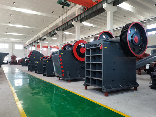 PE600*900 Crusher de mandíbula de pedra de granito de mina Manutenção fácil e pedido personalizado