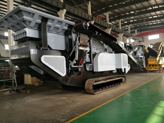 Customização Exportador chinês oferece conveniente Mineração Crawler Mobile Impact Crusher