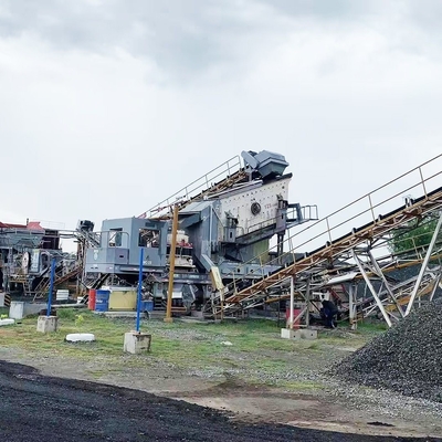 Customização Exportador chinês oferece conveniente Mineração Crawler Mobile Impact Crusher