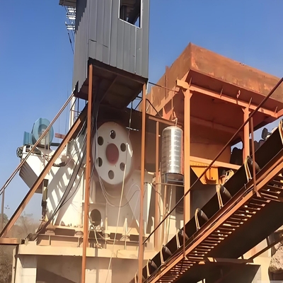 Máquina de triturar mandíbulas de grande capacidade Europa Tipo Pedra Primário mandíbulas Cone triturador de impacto