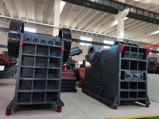 Máquina de trituração de mandíbulas para materiais de calcário