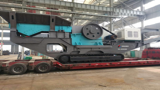 YD938E69/YD1142E710/YD1349E912 Esmagador móvel de mandíbulas primário com capacidade de 150-300 tph