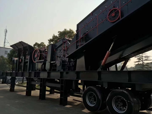 Serviço Pós-Venda Perfeito Trituradores de Impacto Móveis de Tipo Crawler para Granito Quartz Pebble