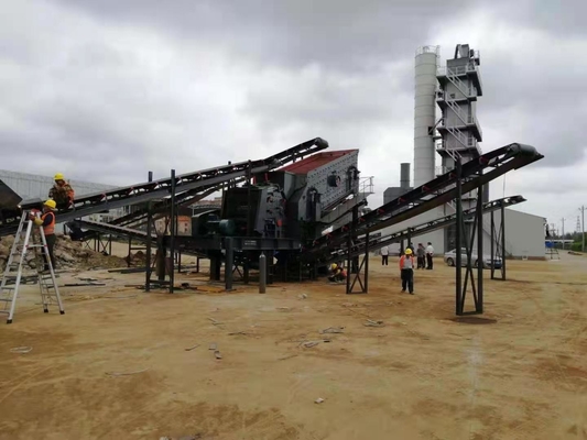 Triturador de cone de impacto de mandíbula portátil para trituração de granito de plímero YD938E69/YD1142E710