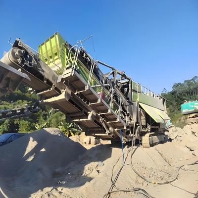 Y3S1848F1210 Triturador de impacto móvel para mineração e construção de pedras