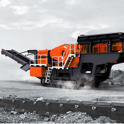 Y3S1848F1210 Triturador de impacto móvel para mineração e construção de pedras