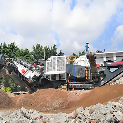 Y3S1848F1210 Triturador de impacto móvel para mineração e construção de pedras