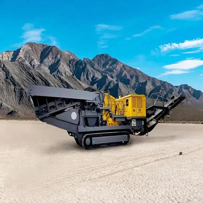 150tph Crawler Mobile Stone Impact Crusher Linea de trituração de rocha agregada Preços