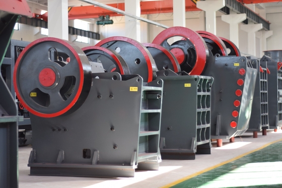Rocks Granite Marble PE Jaw Crusher Serviço pós-venda 1 ano Tipo de motor Motor AC