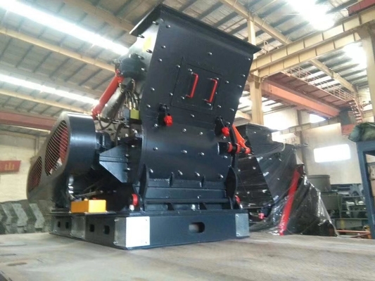 Máquina de fabricação de pó bruto Triturador de martelos de calcário com recipiente de capacidade e dispositivo de dosagem
