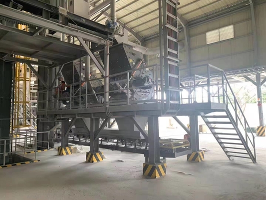 Sob Orientação Técnica Ferro cinza carbonato de cálcio PC Máquina de martelo de pó grosso