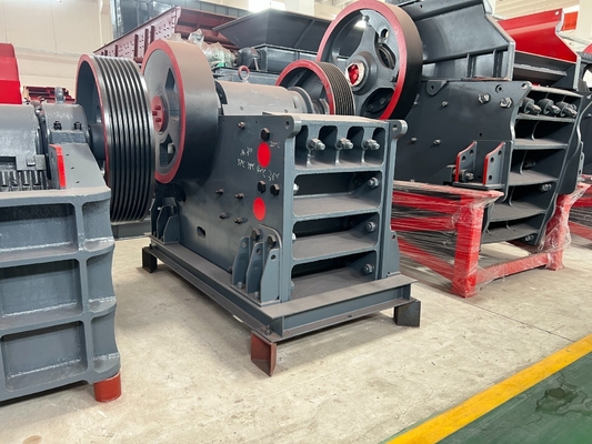 Mercadotecnia direta de triturador de mandíbulas de calcário de 10-100tph com tamanho de entrada 900*600mm