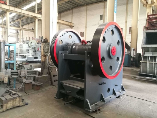 Mercadotecnia direta de triturador de mandíbulas de calcário de 10-100tph com tamanho de entrada 900*600mm