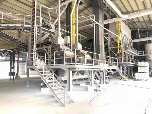 Instalação sob orientação técnica Linha de produção de moinho de martelo de pó grosso de bentonita