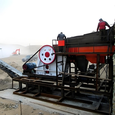 100-300mm Outlet Tamanho KE96 Pedra agregado Quarry Granito Pec Maxilar triturador para o mercado