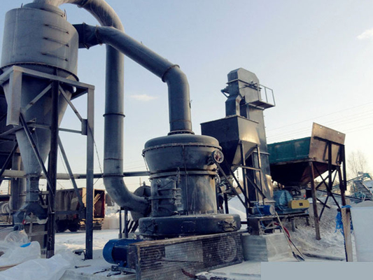 Moinho de moagem de pó de calcita de grande capacidade com controlo artificial e elevada eficiência