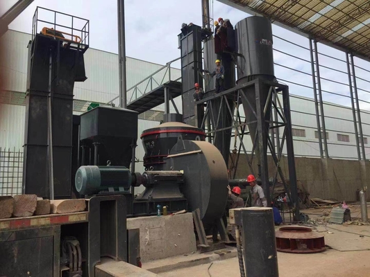 Máquina de moagem industrial padrão Raymond para molho de pedra calcária Dolomita de quartzo