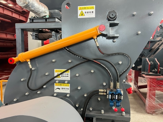 Materiais de minério de ferro PC Máquina de produção de martelos de pó grosso a velocidade de rotação de 550-800 mm
