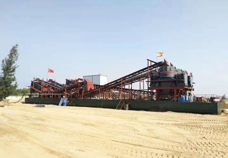VSI7611 Máquinas para fabricação de areia para a fábrica de areia fluvial de ferro cinza e cascalho