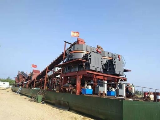 VSI7611 Máquinas para fabricação de areia para a fábrica de areia fluvial de ferro cinza e cascalho