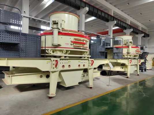 Pedido personalizado River Pebble VSI Vertical Shaft Impact Crusher Máquina de fabricação de areia