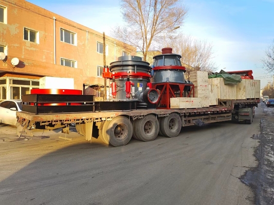 30-280kw Potência do motor Personalização de moagem de cone de mola para minério frágil de dureza média