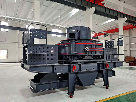 Profissional de VSI 1140 Estrutura vertical da máquina de fazer areia e teoria da máquina de moagem de velocidade