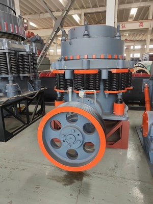 PYB600/PYB900/PYB1200/PYB1750/PYB2200 Saída da máquina de trituração de cone de mola Tamanho 3-60 mm