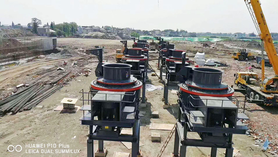 Equipamentos de agregados VSI-7611 Triturador de impacto para personalização de construção rodoviária