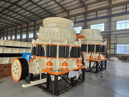 Triturador de cone de moagem de minério de 60-300tph/pedra com tecnologia avançada e capacidade T/H