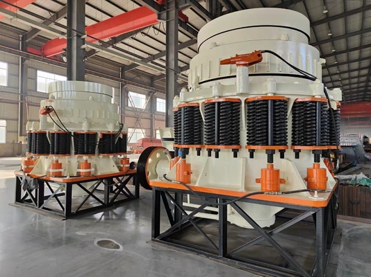 Triturador de cone de moagem de minério de 60-300tph/pedra com tecnologia avançada e capacidade T/H