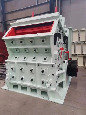 PF1210 Triturador de impacto de calcário com capacidade de 35-550tph e potência de motor de 55-440kw