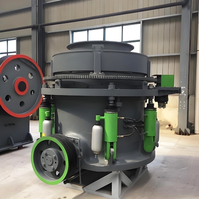 Máquina de trituração hidráulica de cones de pedras de paralelepípedos para metalurgia e materiais de construção