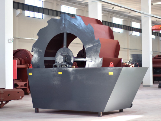 Tecnologia Avançada Lavadora de Areia de Roda Fabricada pela Velocidade de Torção de 21 rpm
