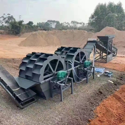 Tecnologia Avançada Lavadora de Areia de Roda Fabricada pela Velocidade de Torção de 21 rpm