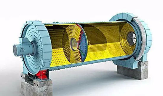 Moinho de bolas amplamente utilizado para materiais de ferro