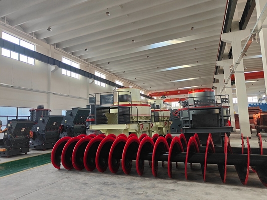 Lavadora de areia em espiral com capacidade T/H 100-350tph com potência do motor 11-18.5kw