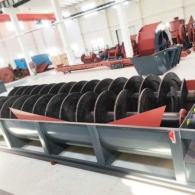 Venda Lavadora de areia em espiral para consumo de água 10-300t/h e diâmetro de parafuso 920-1120mm