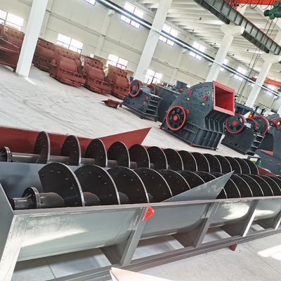 Venda Lavadora de areia em espiral para consumo de água 10-300t/h e diâmetro de parafuso 920-1120mm